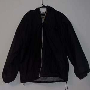 NWOT Black Hooded Coat Jacket Wearguard for Work